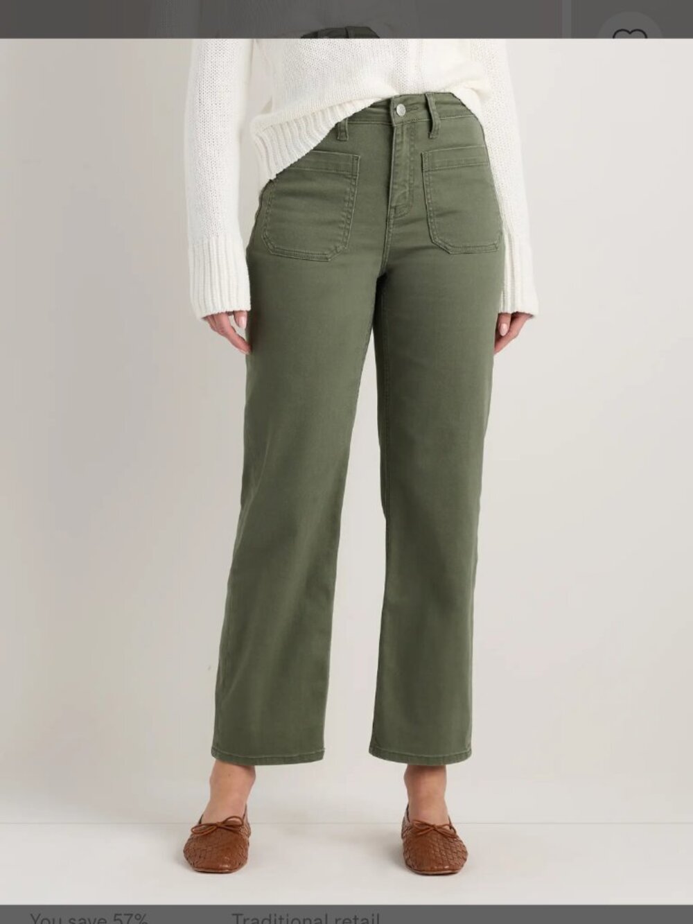 Quince Bella Stretch Patch Pocket Jeans